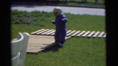 1951: the boy roaming in a park makes him naughty CHATHAM, NEW JERSEY