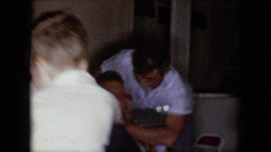 1958: i saw 4 people 4 different character.i boy dance a lady pass by.2 man