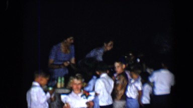 1958: the childrens are enjoying some good stuff from the two womens TUCSON,