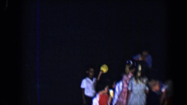 1958: gathering of children TUCSON, ARIZONA