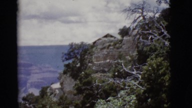 1968: a very large ravine generated by the action of nature is displayed