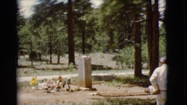 1968: a forest area is seen COTTONWOOD, ARIZONA