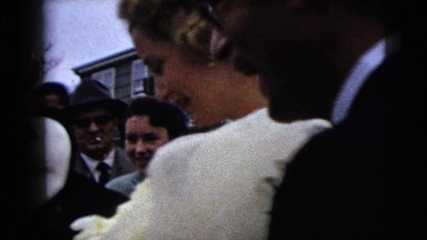 1962: A Bride is Seen Walking New York City