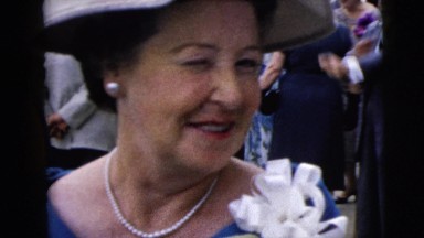 1962: smiling of the queen NEW YORK CITY