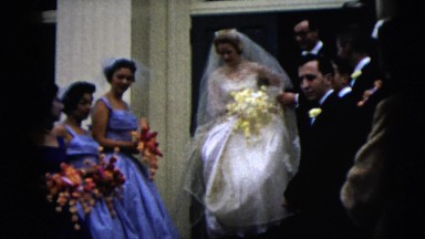 1962: a married couple is seen walking NEW YORK CITY