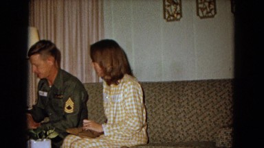 1967: a single military man, and his two daughters enjoy celebrating