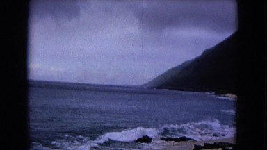 1967: looks like the sea touches to the big mountain NEVADA