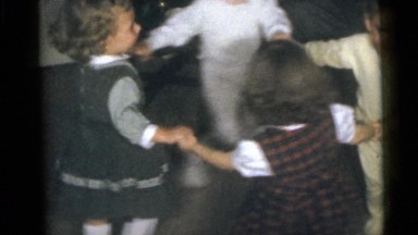 1967: children are playing games and one baby fall down and carrying CAMDEN