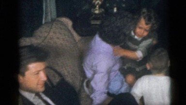 1967: Little Guy and Gal Resist Playing with Siblings in Camden, New Jersey