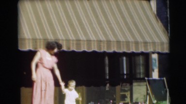 1954: Mom Allows Her Baby to Walk Free in Pennington, New Jersey