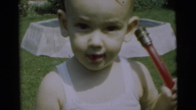 1967: where could mom and dad be left me all by myself to get wet i love it