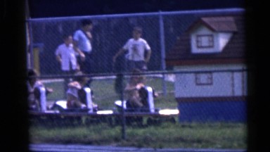1967: Youth Pedaling Vehicles on a Track at Amusement Park in Camden, NJ