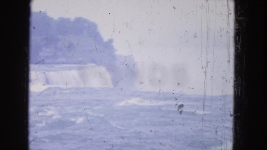1964: niagara waterfalls floating like roar NIAGRA FALLS, NEW YORK