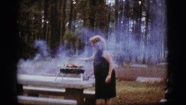 1968: cooking in the woods COTTONWOOD, ARIZONA