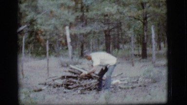 1968: i need more sticks so i can cook and light the place at night