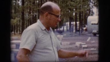 1968: a forest area is seen COTTONWOOD, ARIZONA