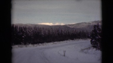 1946: winter scene ALASKA