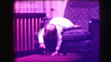 1942: Watching Baby Crawling Is Fantastic Los Angeles, California