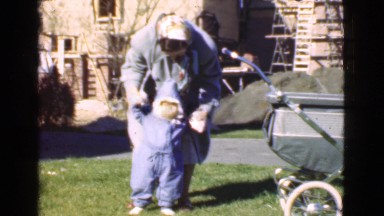 1946: walking in the old country: a little windy MIAMI. FLORIDA