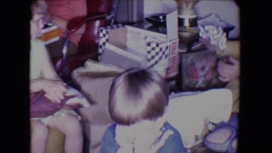 1961: first christmas for baby SALTON SEA, CALIFORNIA