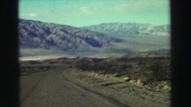 1969: vast landscape with large mountain ranges and plains YOSEMITE, CALIFORNIA
