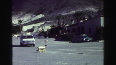 1969: vehicles park at owners risk make sure to turn