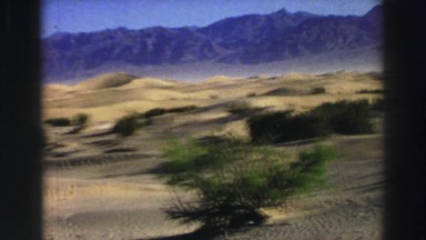 1969: rural desert scene with vegetation and dunes, CALIFORNIA