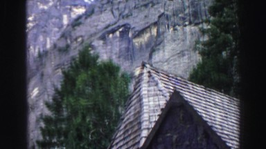 1969: a view of the mountains YOSEMITE, CALIFORNIA