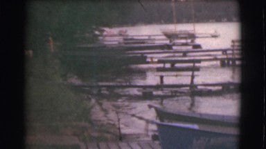 1951: fishing boat in the lake CANADA