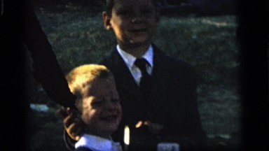 1964: Young Boys and Girl Dressed in Sunday's Best Camden, New Jersey