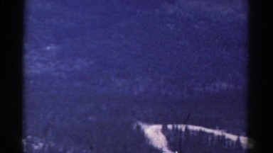 1967: above trees and snow COLORADO