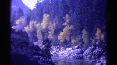 1967: river running through the wilderness COLORADO
