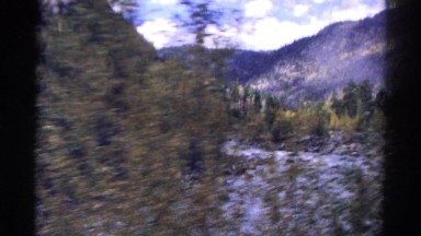 1967: beautiful scenery in the river bank COLORADO