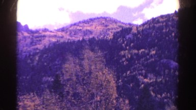 1967: hilly area is seen with trees and greenery COLORADO