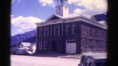 1967: old historical building with bell tower COLORADO