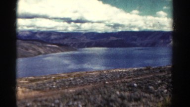 1967: lake and wilderness scenery in the mountains COLORADO