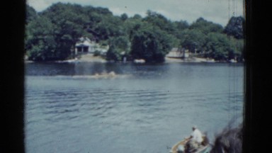 1951: canoeing competition stirs the city during the weekend in the lagoon city
