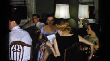 1951: group of people seated together and posing for photograph DANVILLE