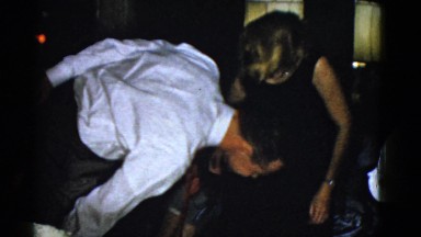 1951: man and woman at party DANVILLE, ILLINOIS
