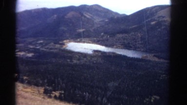 1967: mountain area is seen traveling by road COLORADO