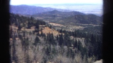 1967: hilly area is seen with trees and greenery COLORADO