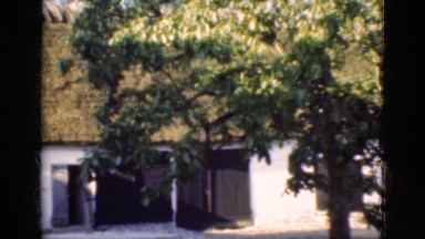 1948: Simple House with Thatched or Tin Roof in Denmark