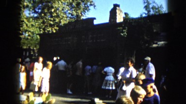 1963: tourist area is seen CALIFORNIA