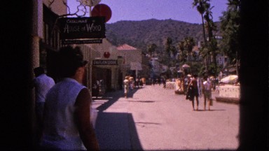 1963: tourist area is seen CALIFORNIA