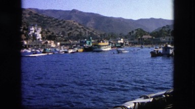 1963: view of the sea and mountains CALIFORNIA