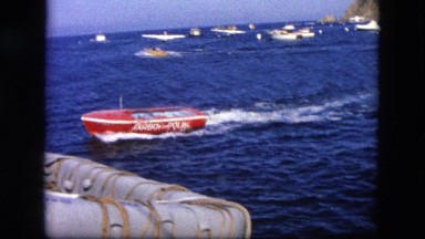 1963: lots of small and big boats in the sea CALIFORNIA