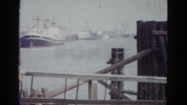 1952: view of ships and boats in marina or harbor ARIZONA