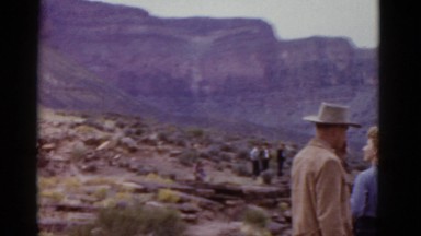 1952: mountain area is seen traveling by road NEVADA
