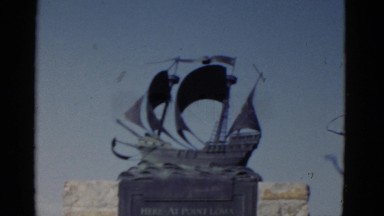1952: view from road is seen CALIFORNIA