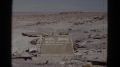 1952: desert area is seen CALIFORNIA